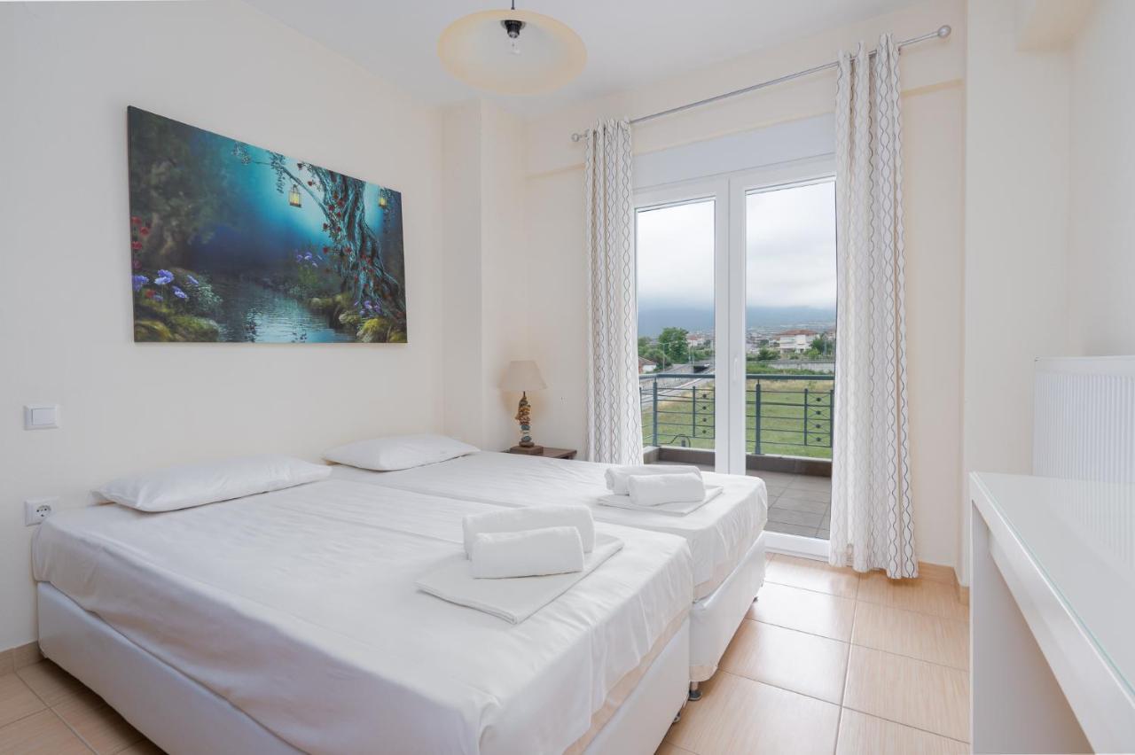 Villa Dias Leptokaryá Ngoại thất bức ảnh